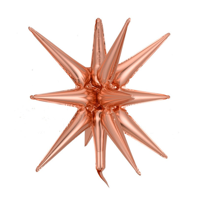 Balon Foil Starburst 3D Size 22 inch