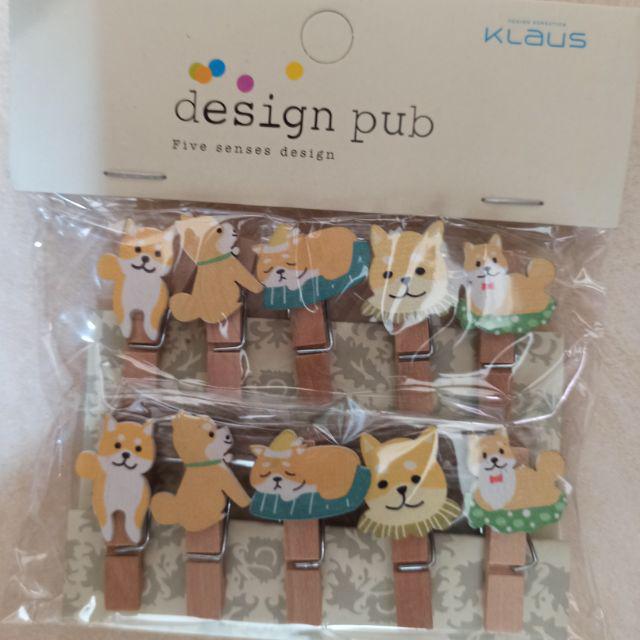 Wooden Clip Set Character / Penjepit Foto Kayu Karakter Kartun / Jepitan Kayu