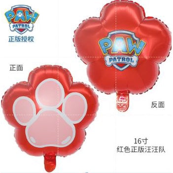 Balon Foil Paw Patrol Shape Size 40 cm