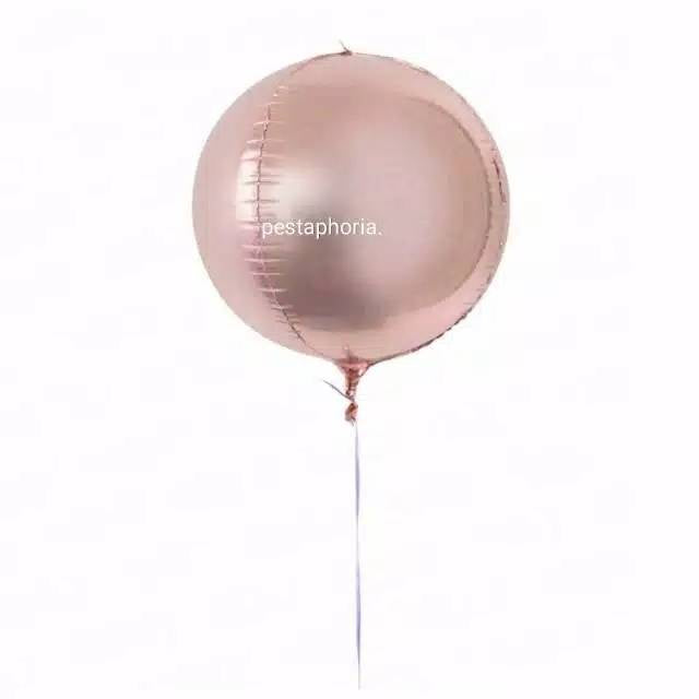 Balon Foil Round / Bulat 4d Size 22 inch