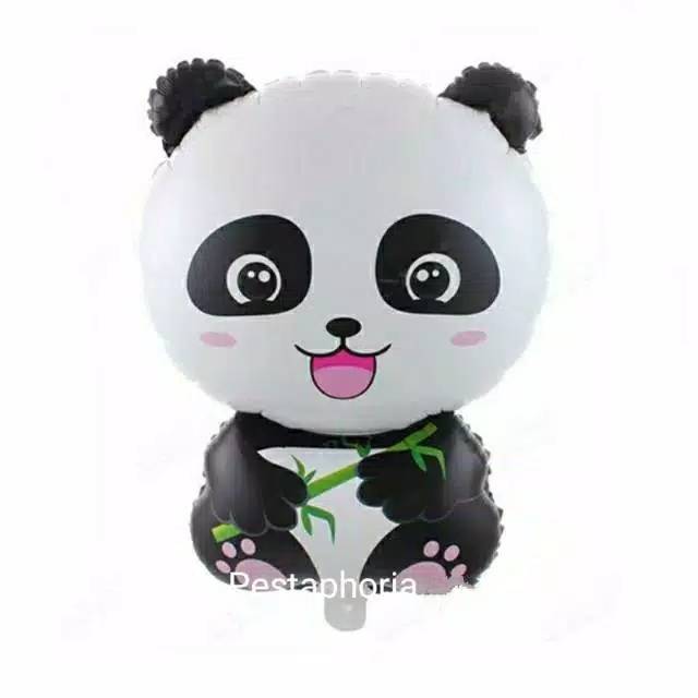 Balon Foil Panda Full Body Size 70 cm
