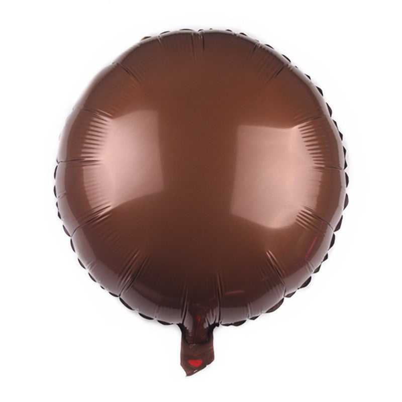 Balon Foil Bulat Polos / Round Size 45 cm