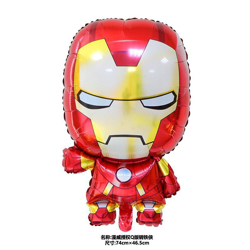 Balon Foil Baby Avengers Baby Captain America, Baby Iron Man, Baby Hulk Size 70cm