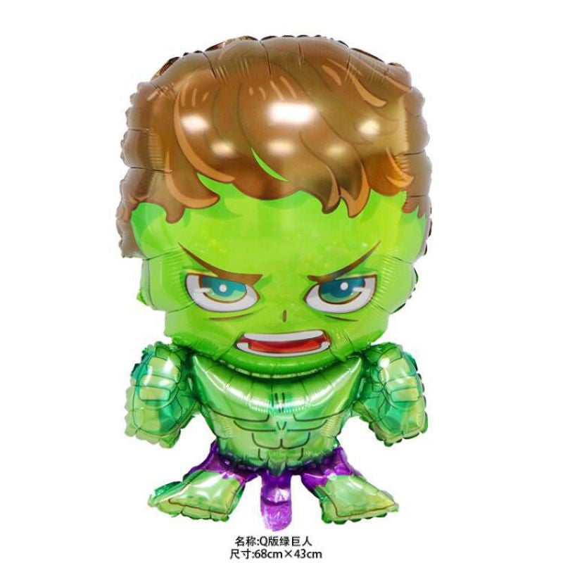 Balon Foil Baby Avengers Baby Captain America, Baby Iron Man, Baby Hulk Size 70cm