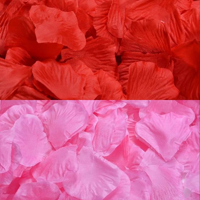 Rose Petal / Kelopak Bunga Mawar Sintestis / Tiruan