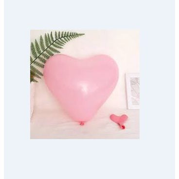 Balon Latex / Lateks Bentuk Hati Macaron / Love Macaron Size 10 inch