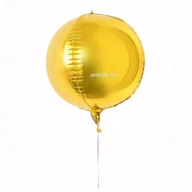 Balon Foil Round / Bulat 4d Size 22 inch