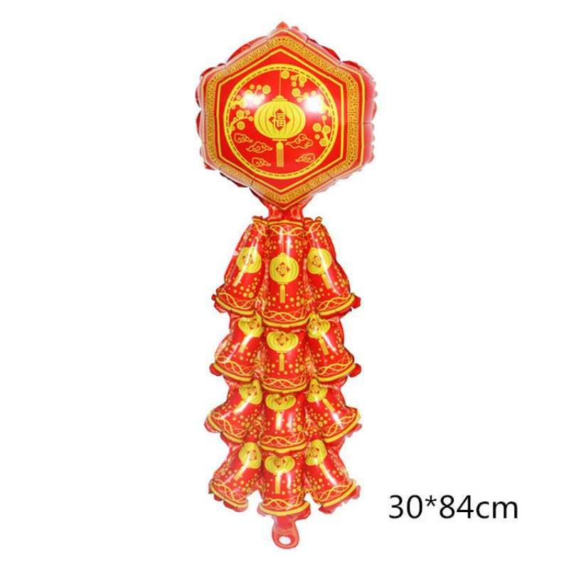 Set isi 5 Balon Foil Imlek / Chinese New Year