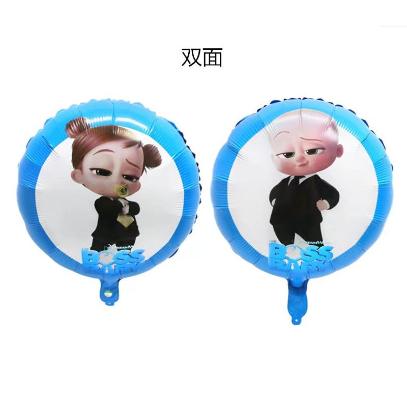 Balon Foil Boss Baby Size 45 cm