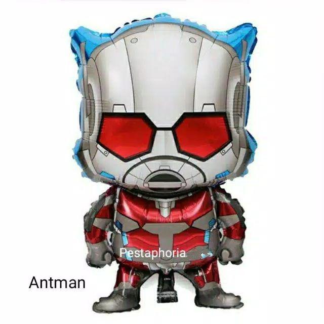 Balon Foil Spiderman, Captain America, Antman, Hulk, Falcon Size Mini