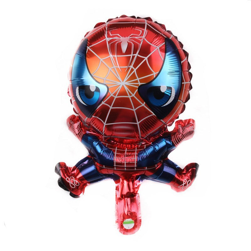Balon Foil Spiderman, Captain America, Antman, Hulk, Falcon Size Mini