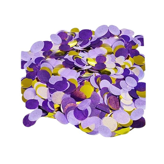 Confetti Mix Foil & Kertas Tissue isian Balon isi 10 gram ukuran 1 cm dan 1,5 cm