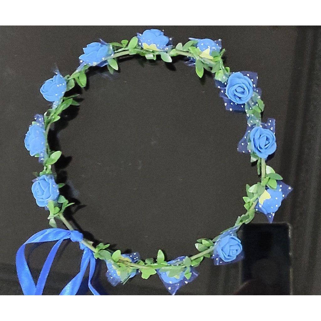 Flower Crown ( isi 12 Kuntum Bunga) / Mahkota Bunga