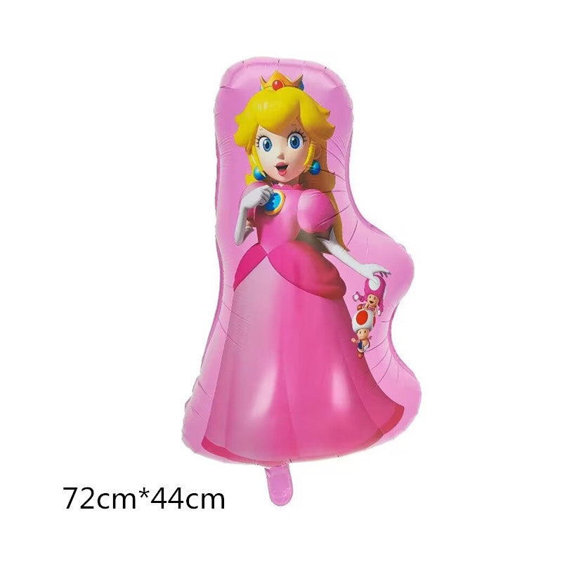 Balon Foil Super Mario Bros dan Luigi Bros Jumbo