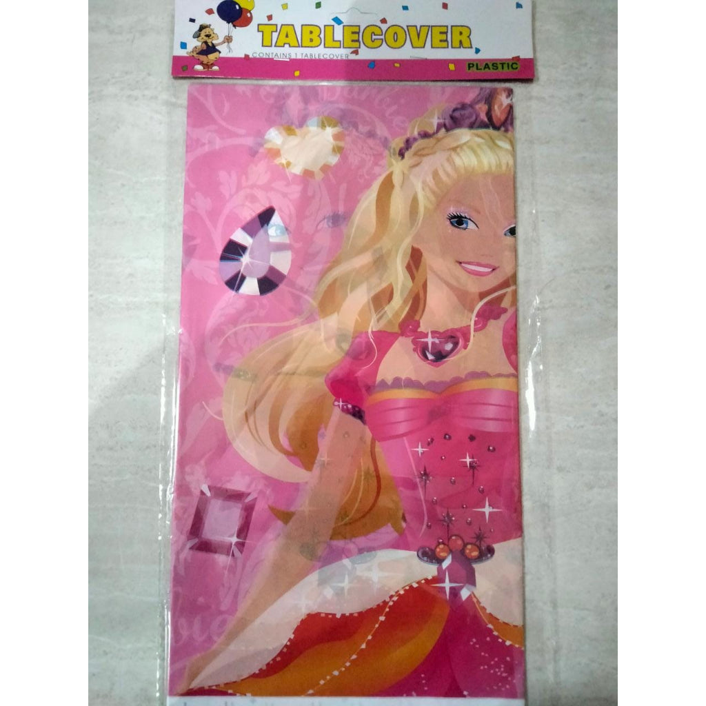 Taplak Meja Plastik Karakter/ Plastic Table Cover Karakter / Kartun
