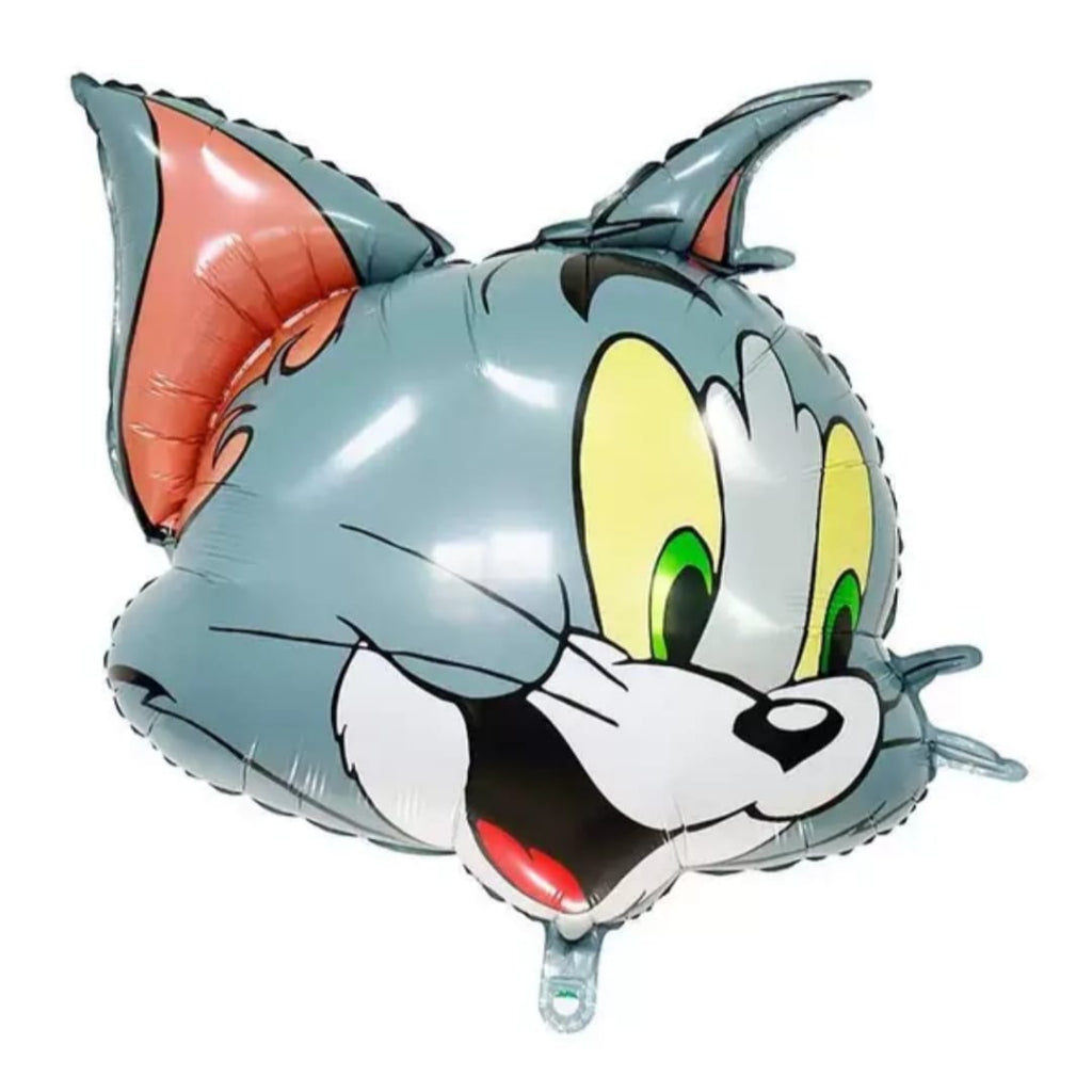 Balon Foil Tom & Jerry Head Jumbo / Bulat Kepala Tom & Jerry