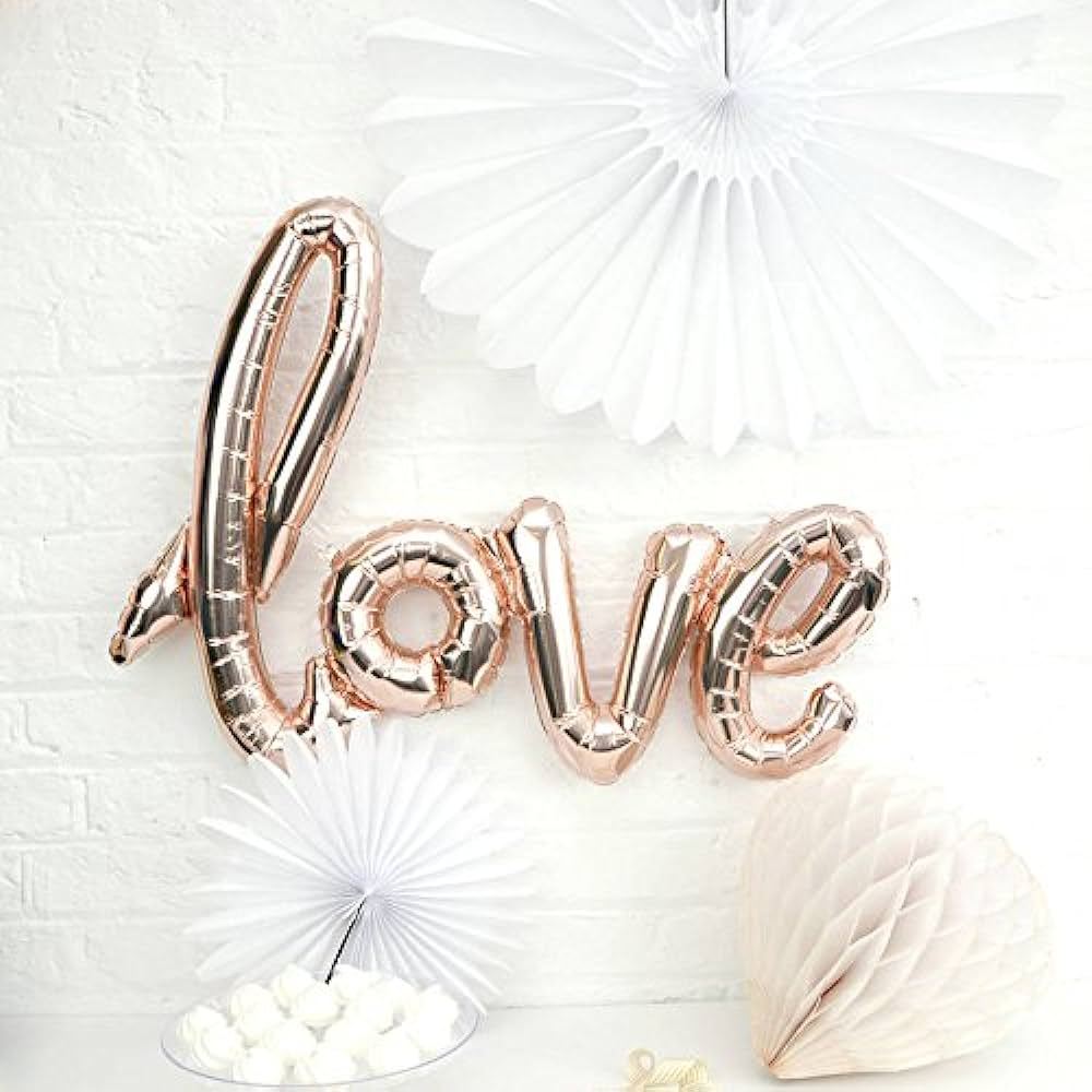 Balon Foil Love Latin / Love Letter Size 38 x 54 cm