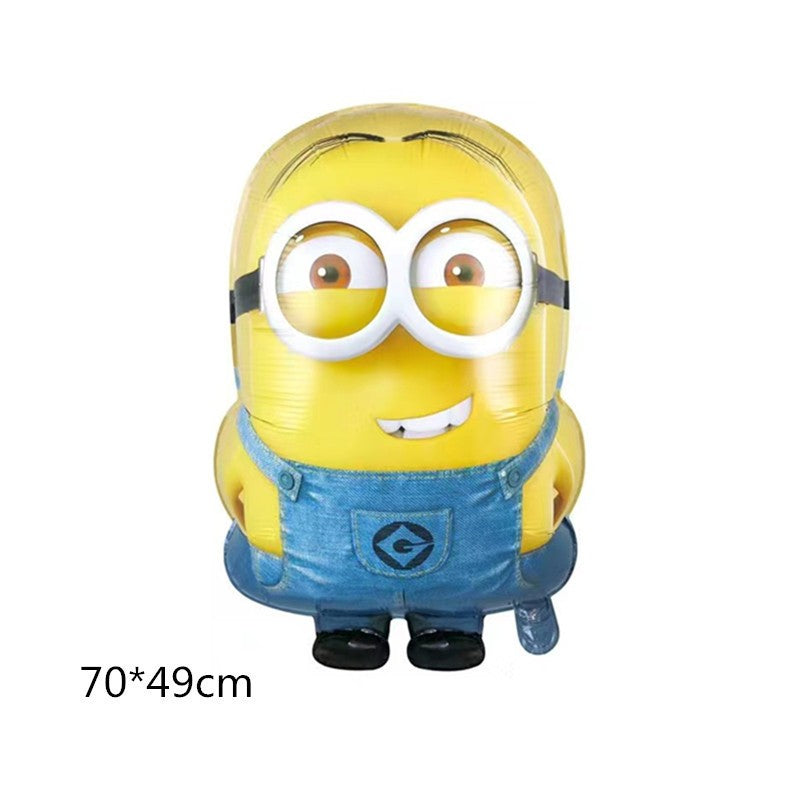 Balon Foil Minion Full Body Double Side, Minion Single Side