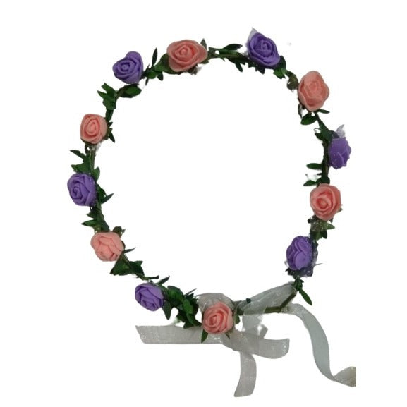 Flower Crown ( isi 12 Kuntum Bunga) / Mahkota Bunga