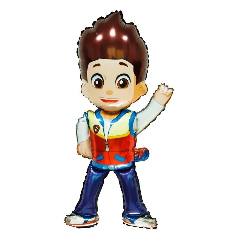 Balon Foil Paw Patrol New Jumbo Chase, Marshall, Rubble, Skye, Ryder