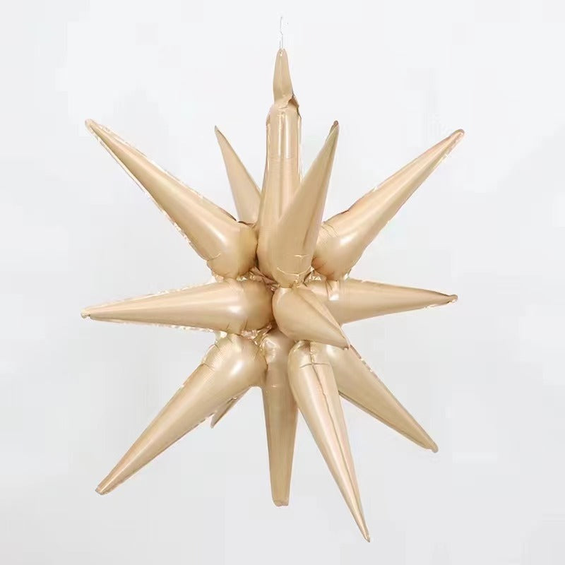 Balon Foil Starburst 3D Size 27 inch