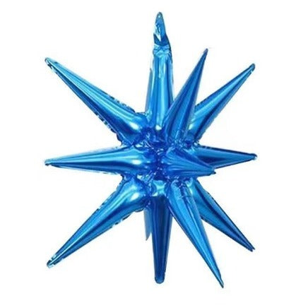Balon Foil Starburst 3D Size 22 inch