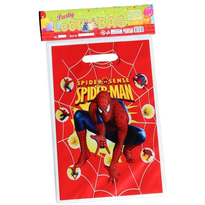Candy Bags / Plastik Snack Ultah / Ulang Tahun Karakter / Kartun Size 16 cm x 25 cm