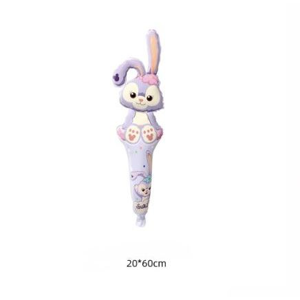 Balon Foil Pentung Panjang Mickey Unicorn Spiderman Spongebob Hello Kitty Pikachu Captain America