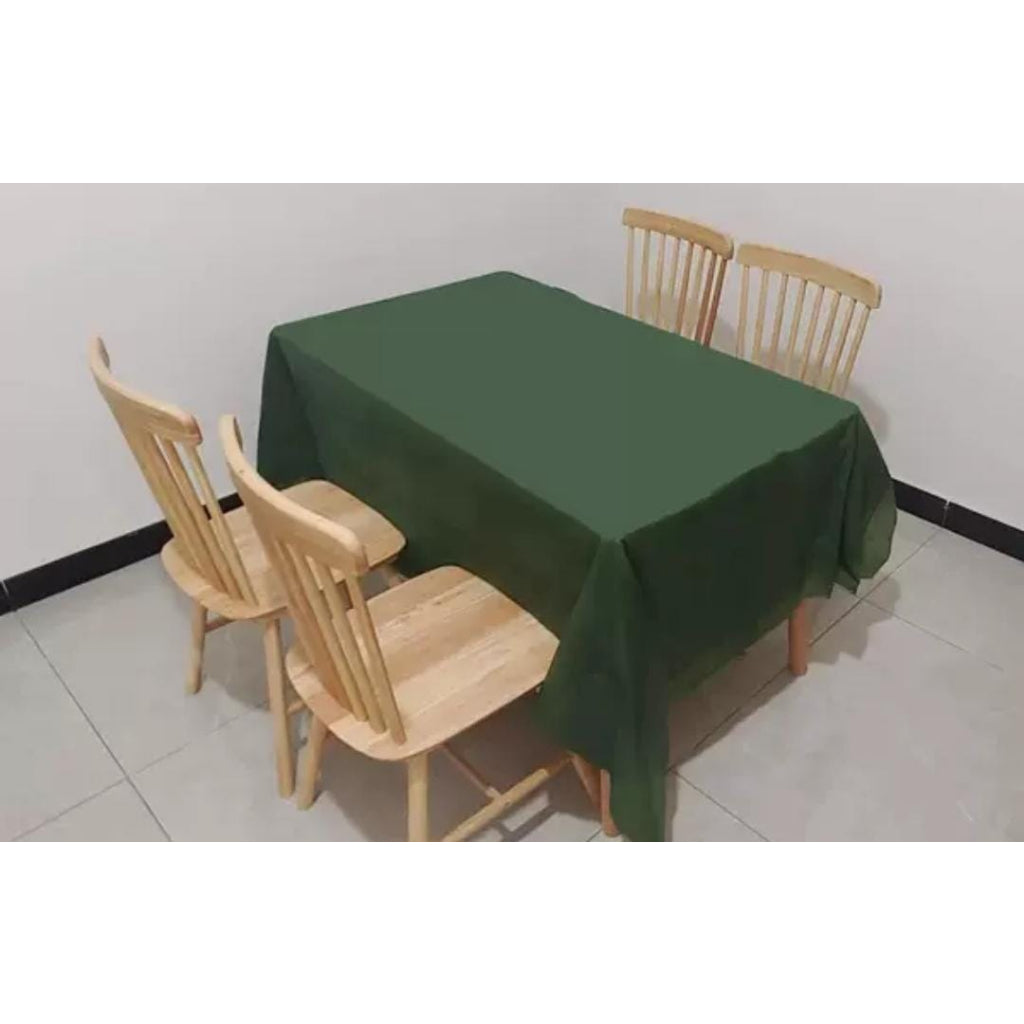 Taplak Meja Plastik Polos / Plastic Table Cover Polos