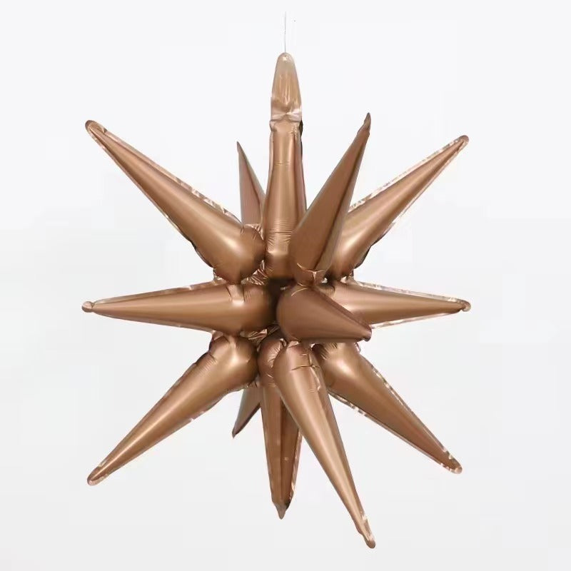 Balon Foil Starburst 3D Size 27 inch