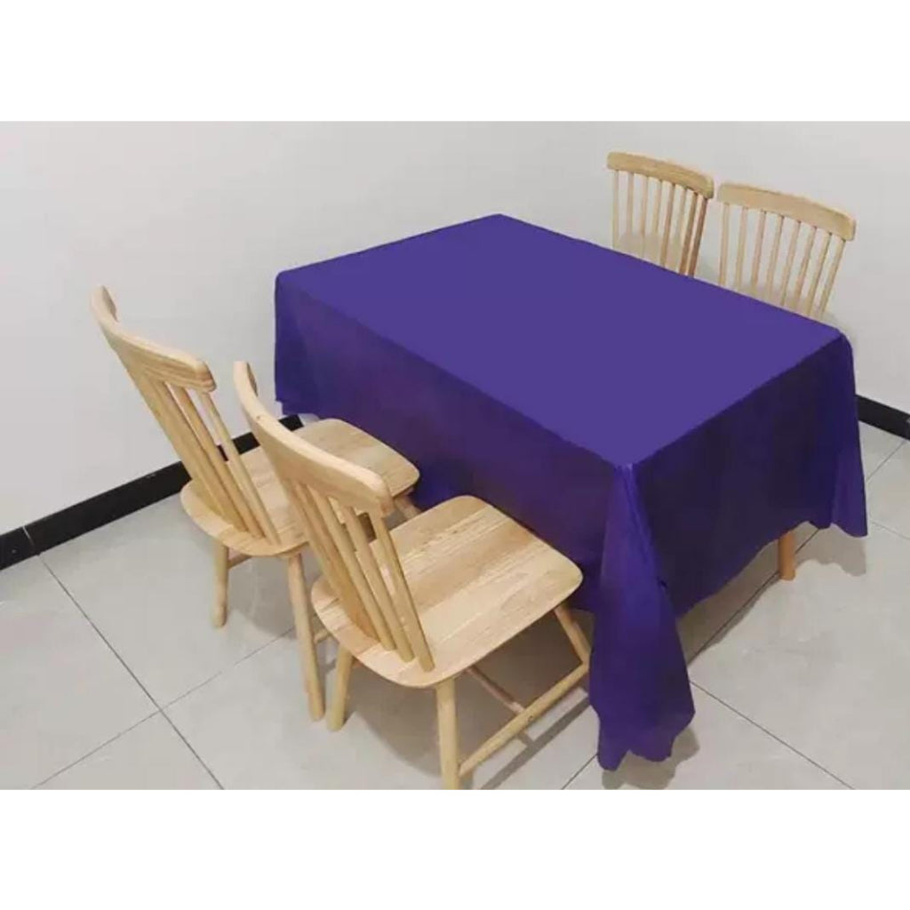 Taplak Meja Plastik Polos / Plastic Table Cover Polos