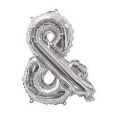 Balon Foil Tanda Baca "&" Ampersand / "#" Hashtag / "!" Tanda Seru Size 40 cm