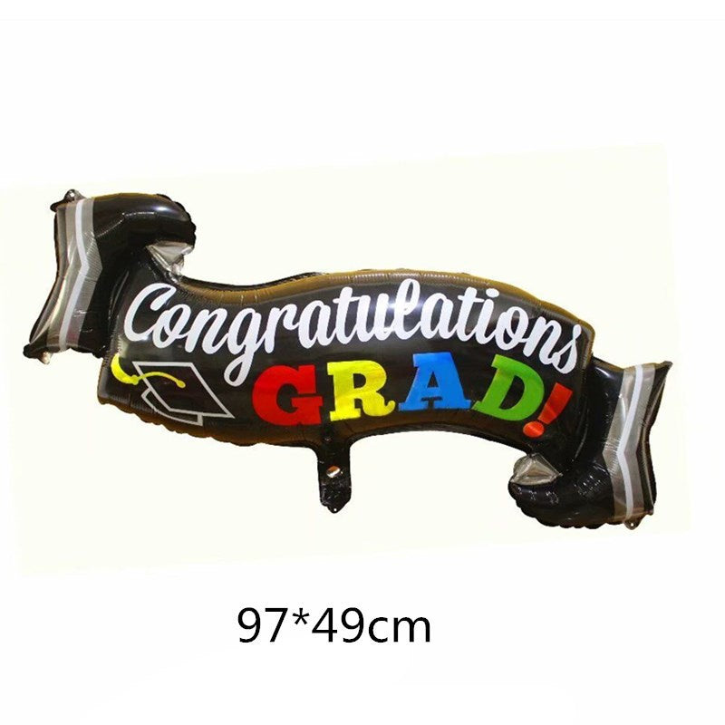 Balon Foil Graduation/ Grad / Wisuda Jumbo