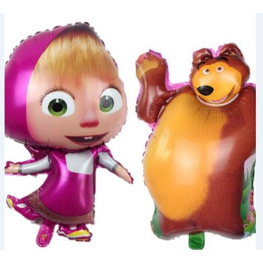 Balon Foil Masha & The Bear Jumbo