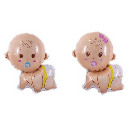 Balon Foil NEW Bayi Merangkak / Baby Boy & Baby Girl Jumbo Size 77 cm