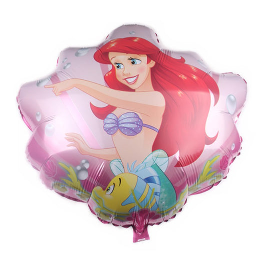 Balon Foil Ariel Kerang Jumbo