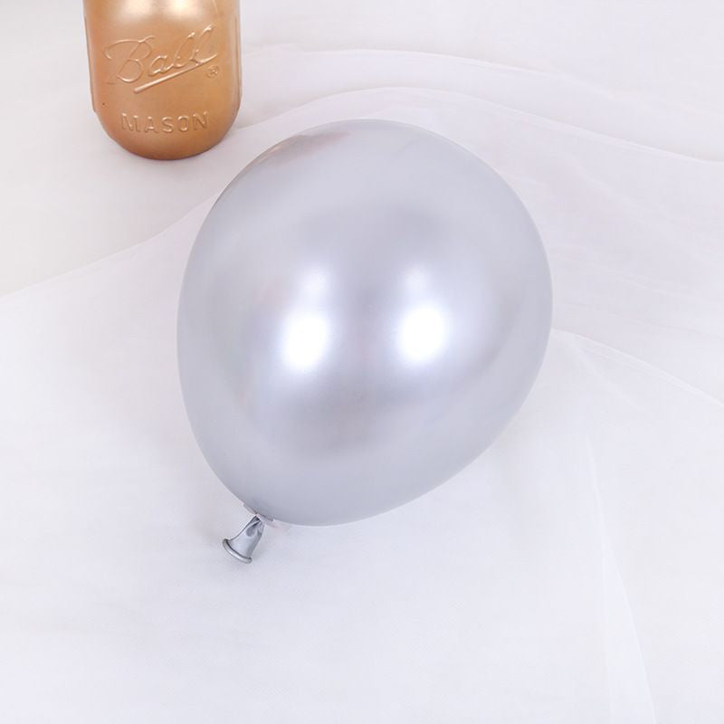 Balon Latex / Lateks Chrome Size 5 inch
