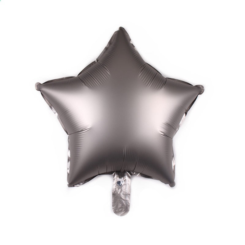 Balon Foil Bintang / Star Satin Matte Size 45 cm