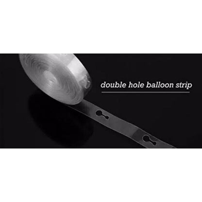1 Roll Panjang 5 meter Ballon Chain Tape Strip u/ Dekorasi Balon