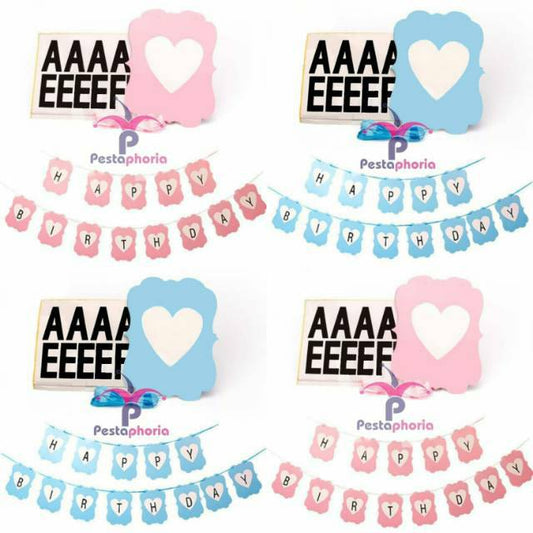 Bunting Flag / Banner DIY Do It Yourself Model Perisai