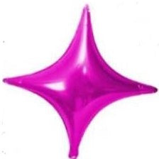 Balon Bintang / Star Segi Empat Size 25 cm / 10 inch