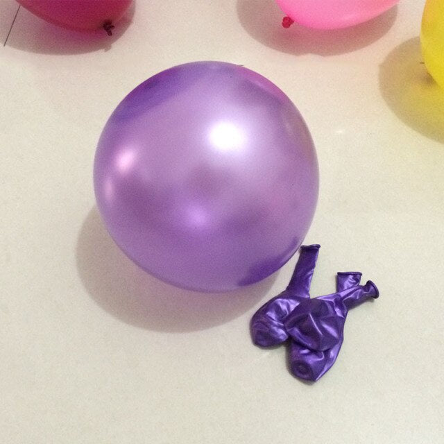 Balon Latex / Lateks Metalik 5 inch