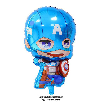 Balon Foil Baby Avengers Baby Captain America, Baby Iron Man, Baby Hulk Size 70cm