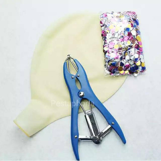 Balloon Pliers Confetti Filling Tool / Alat Bantu Pembuka Leher Balon u/ isi Confetti Balon