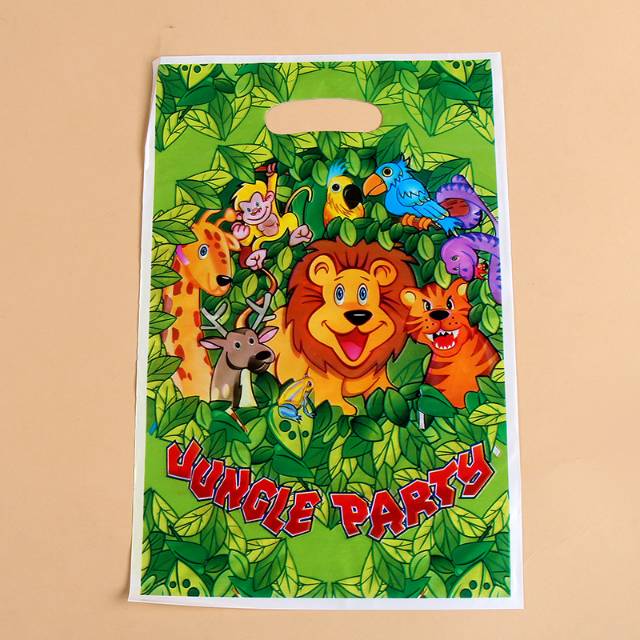 Plastik Souvenir / Candy Motif Jungle Party / Animal / Safari