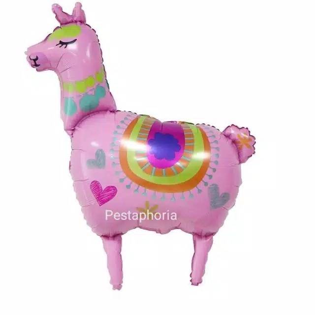 Balon Foil Alpaca Llama Jumbo Size 90 cm