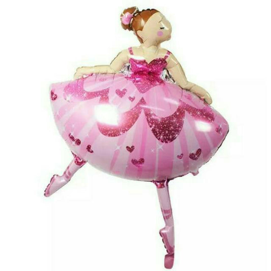 Balon Foil Ballerina / Balerina Jumbo Size 120 x 90 cm