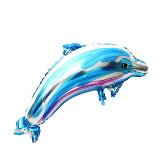Balon Foil Dolphin Jumbo Size 84 cm x 48 cm