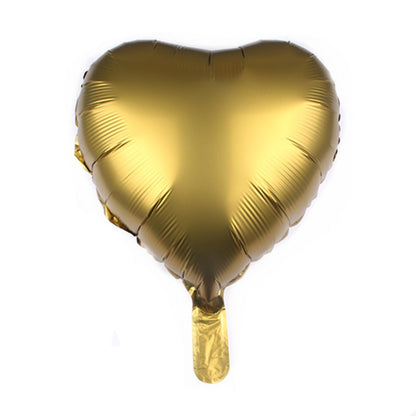 Balon Foil Hati / Love Satin Matte Size 45 cm