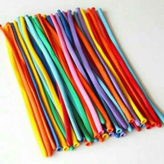 Eceran Balon Twist Panjang Tebal 2 gram / Pentil / Magic / Cacing